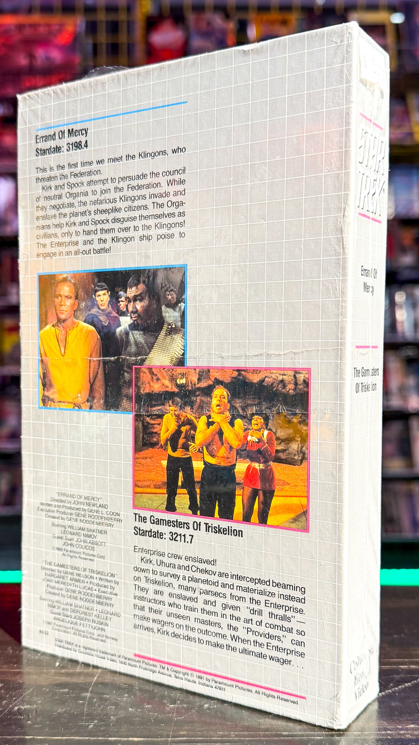 Star Trek CE: Errand Of Mercy / The Gamesters Of Triskelion