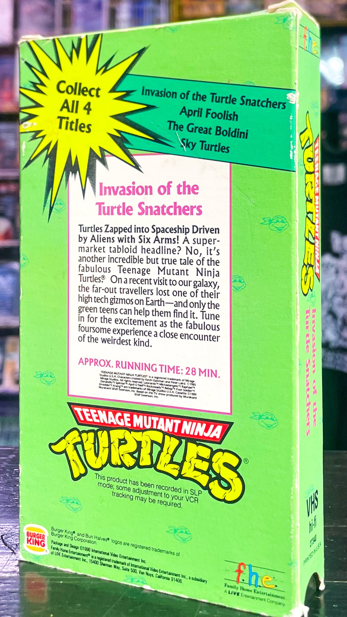 Teenage Mutant Ninja Turtles- Invasion Of The Turtle Snatchers