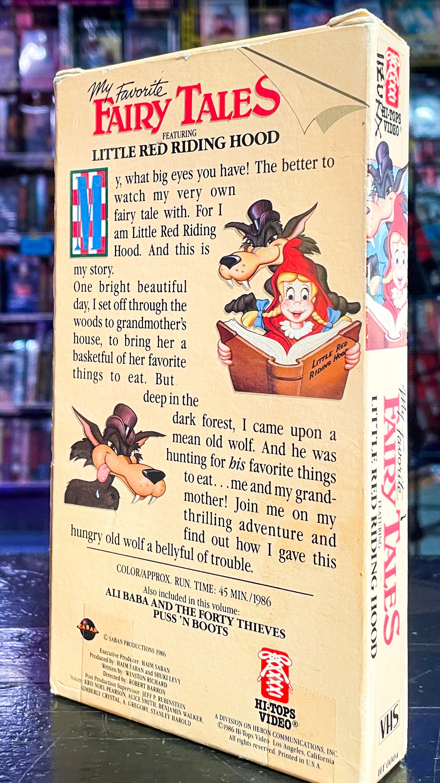 My Favorite Fairy Tales Vol 1 -  Featuring Little Red Riding Hood