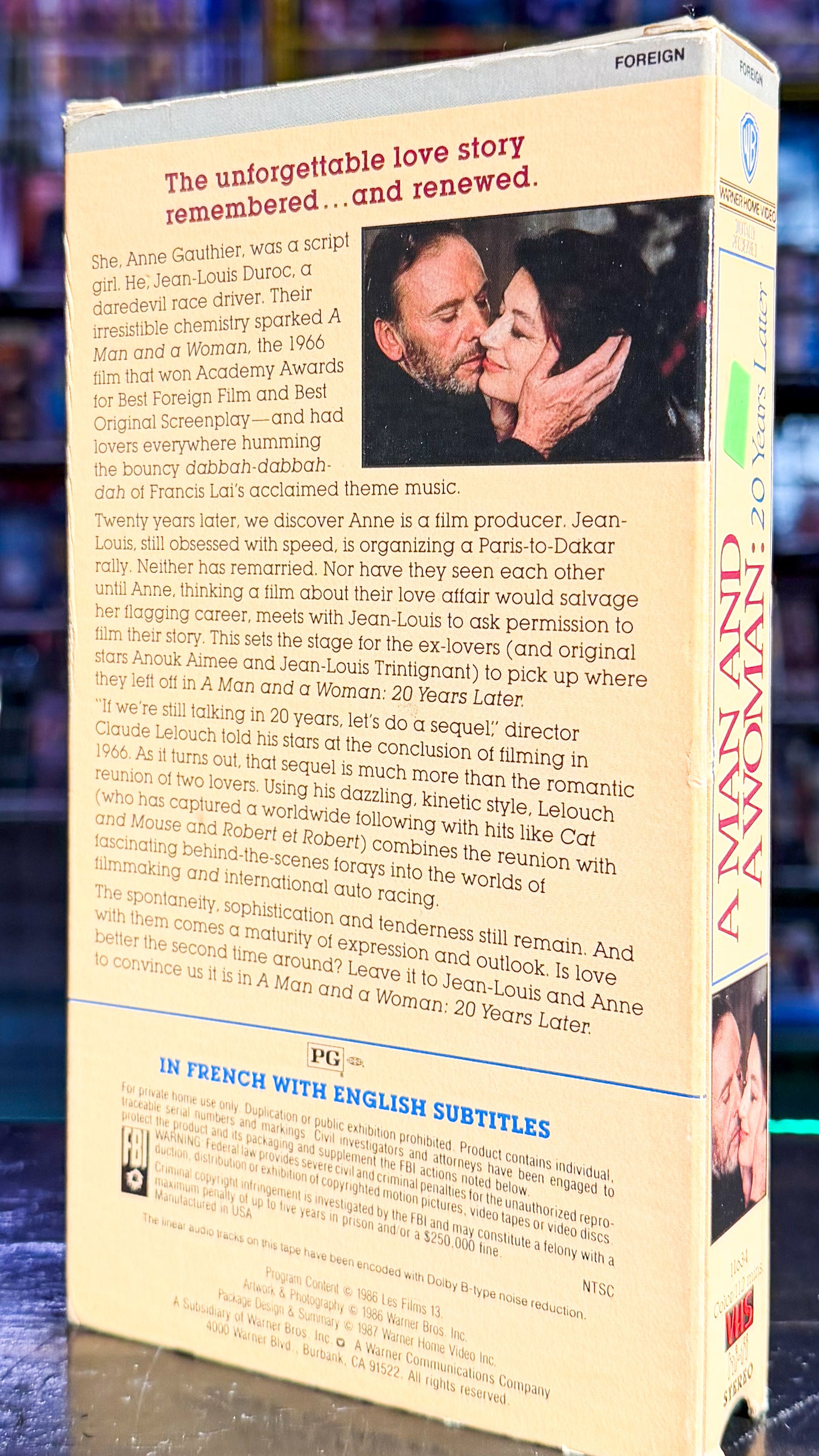 A Man And A Woman: 20 Years Later