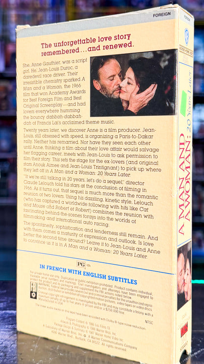 A Man And A Woman: 20 Years Later