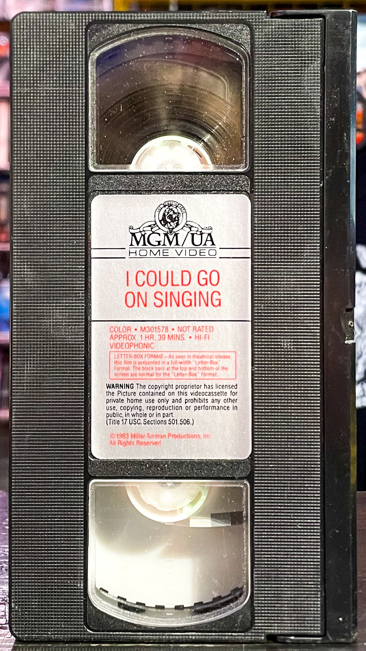 I Could Go On Singing