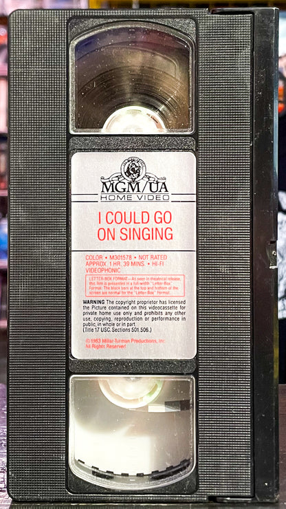 I Could Go On Singing