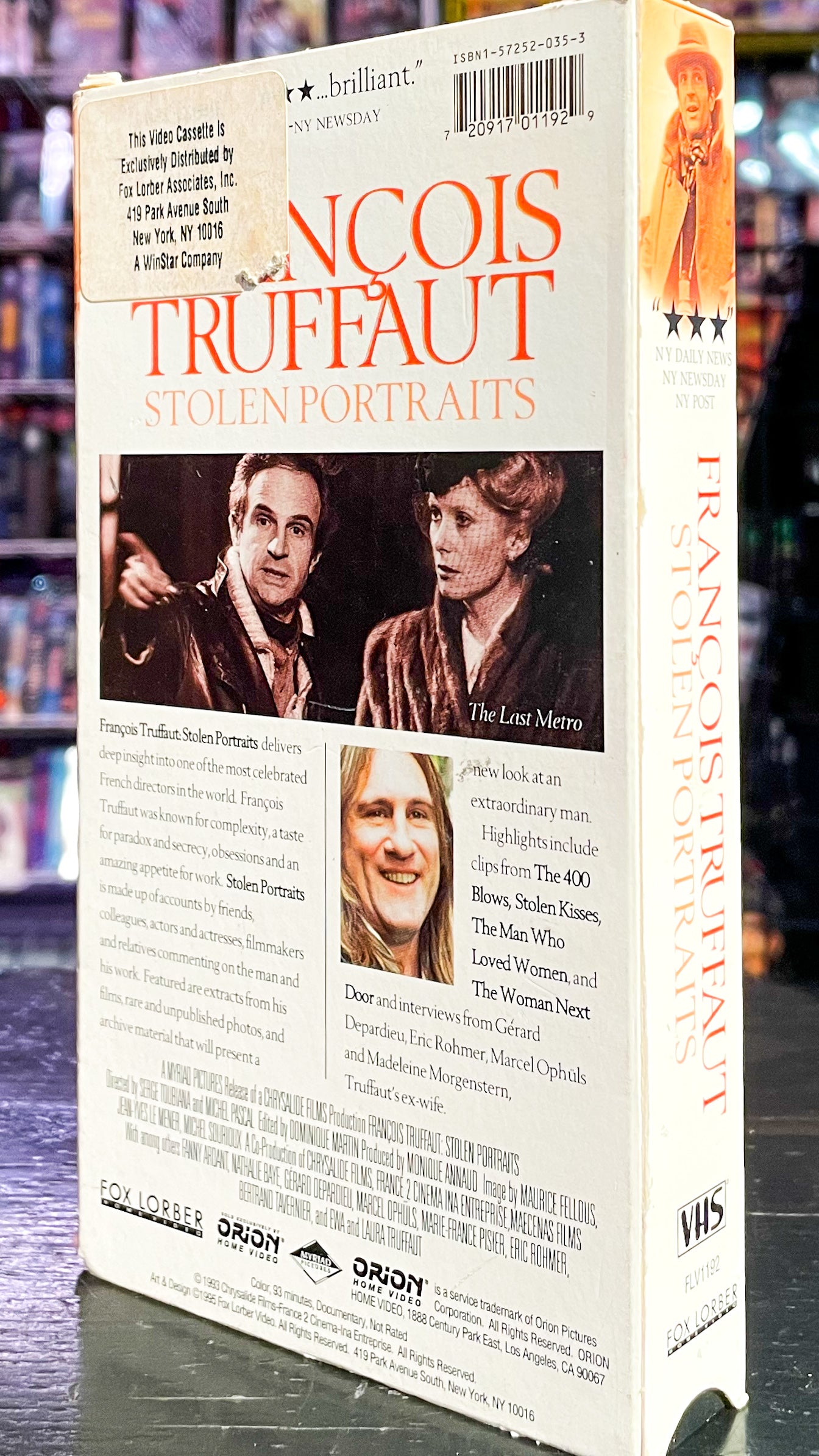 Francois Truffaut Stolen Portraits