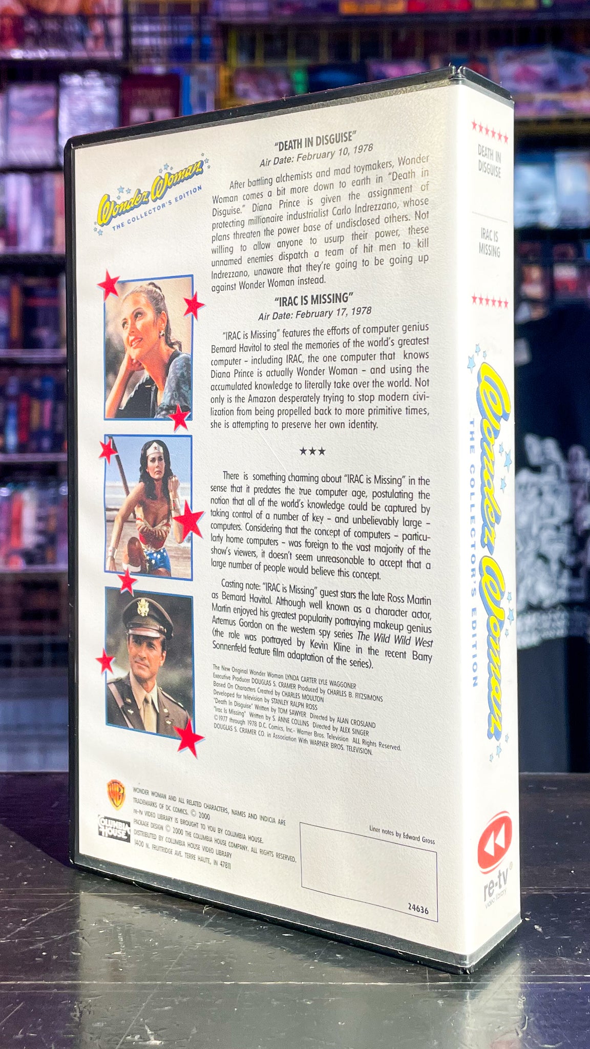 Wonder Woman:  Death In Disguise | Irac Is Missing