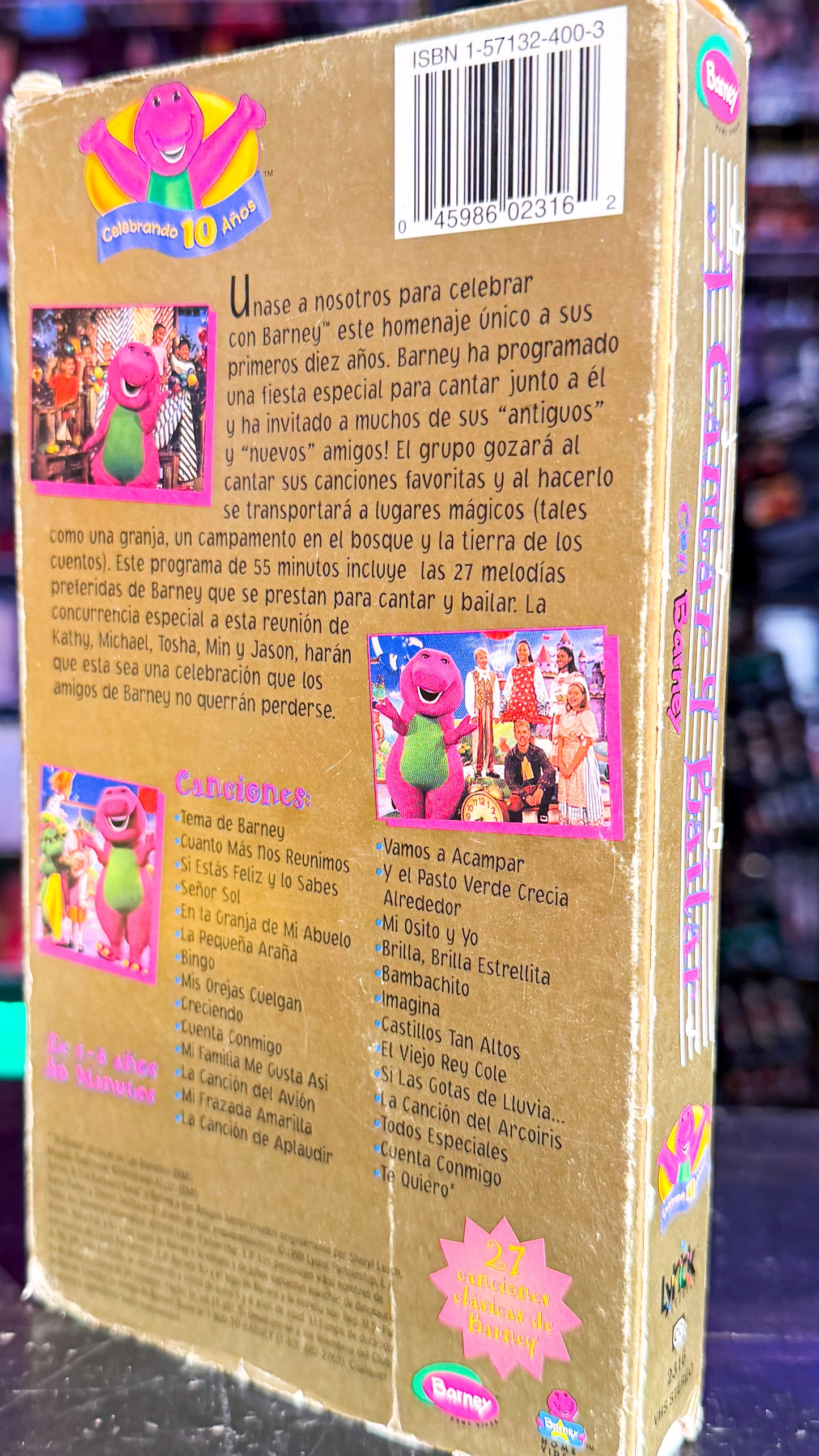 A Cantar Y Bailar Con Barney