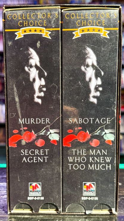 Alfred Hitchcock Collector’s Choice: Murder, Secret Agent, Sabotage, The Man Who Knew Too Much
