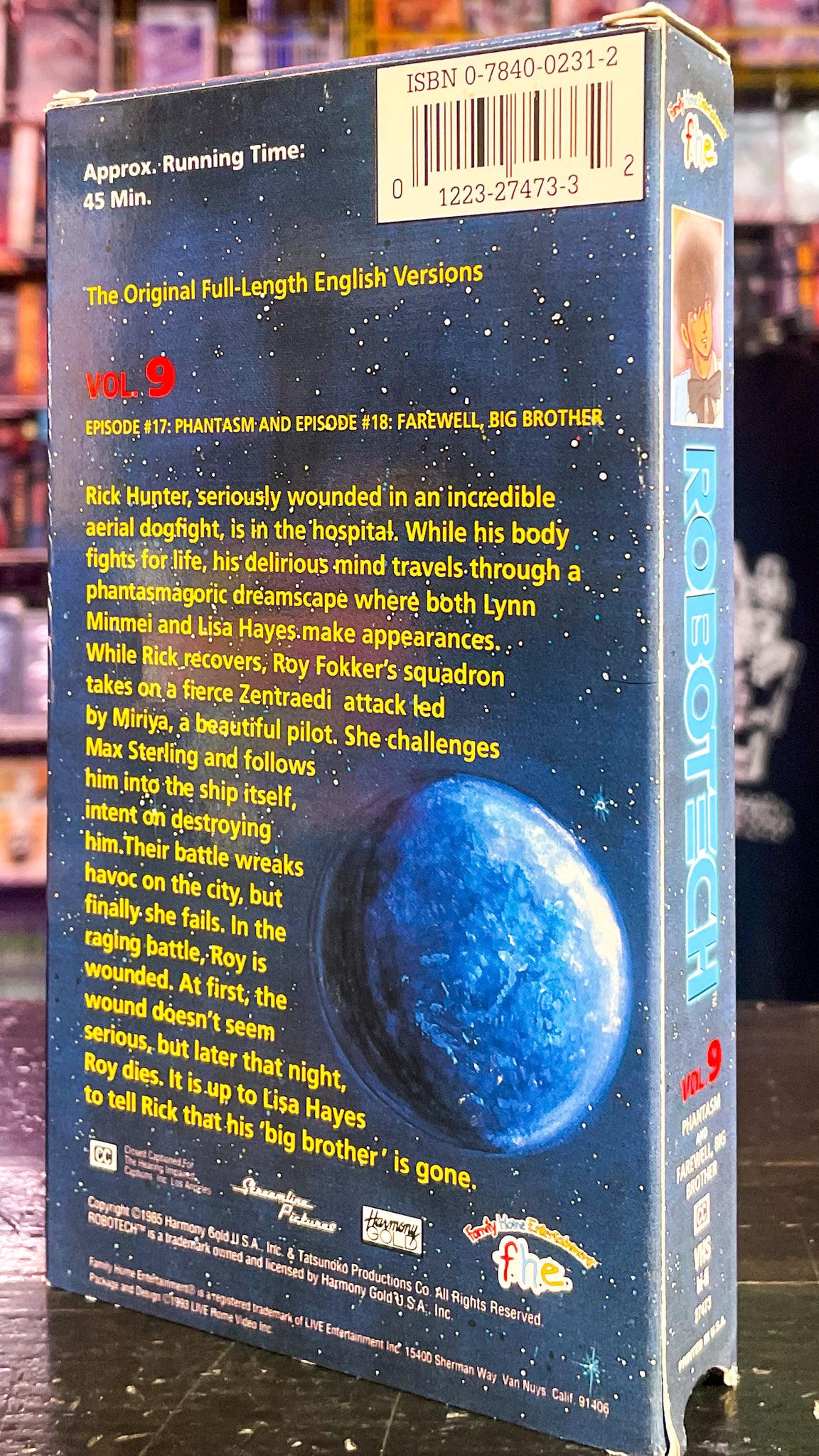 Robotech Vol 9. - Phantasm And Farewell, Big Brother
