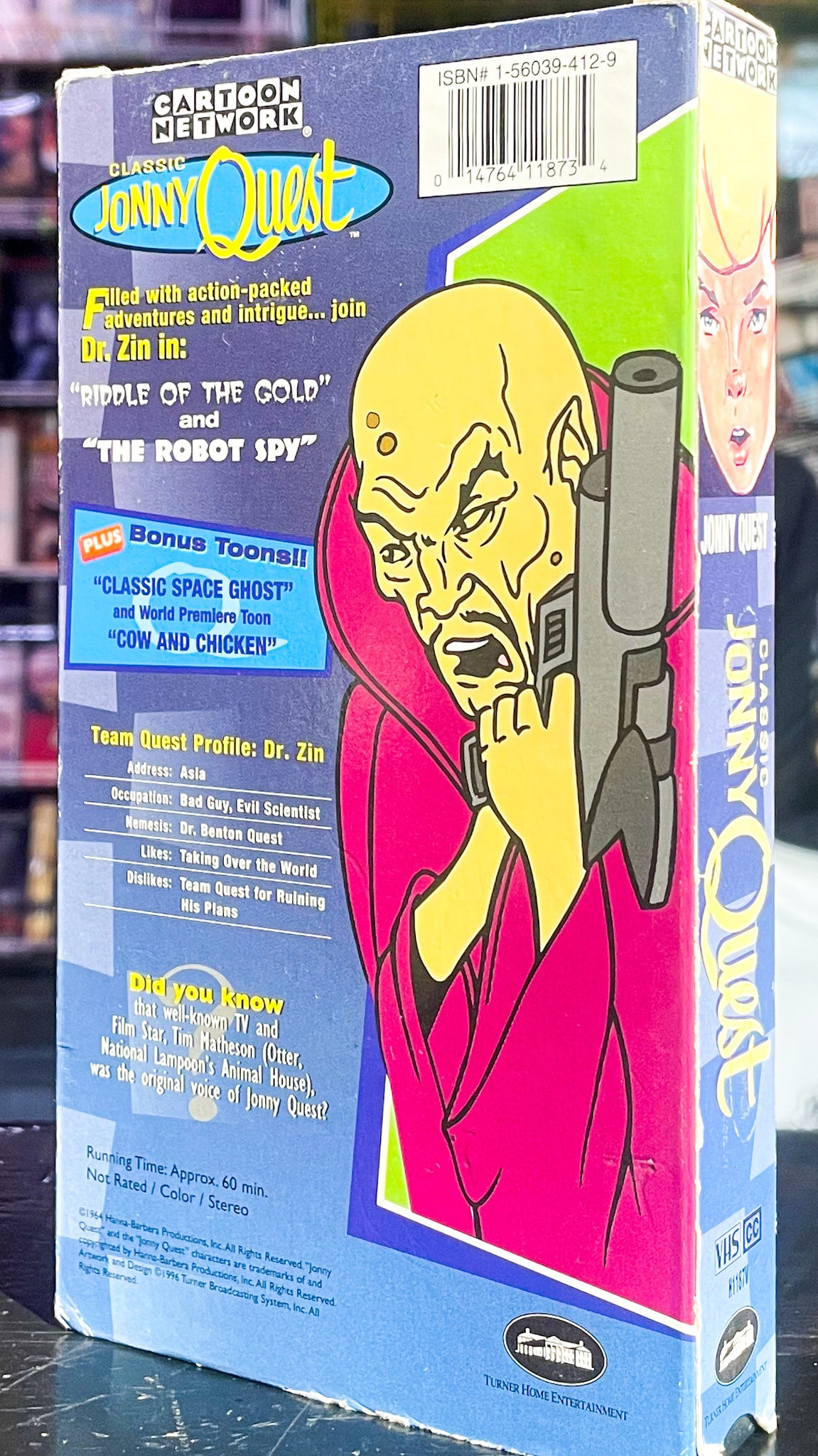 Classic Johnny Quest Dr Zin In Master Of Evil