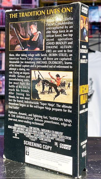American Ninja 4 The Annihilation