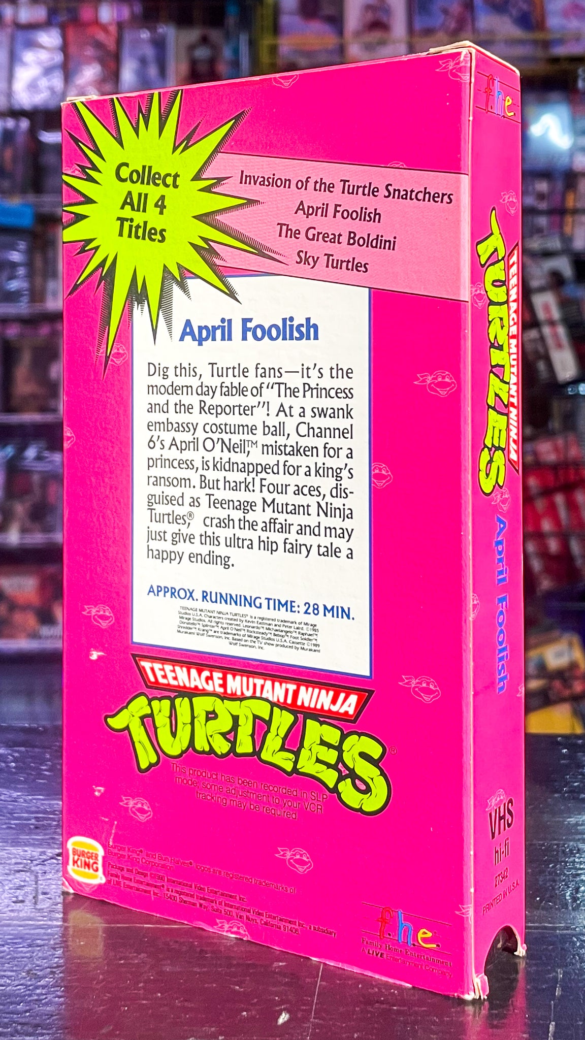 Teenage Mutant Ninja Turtles April Foolish