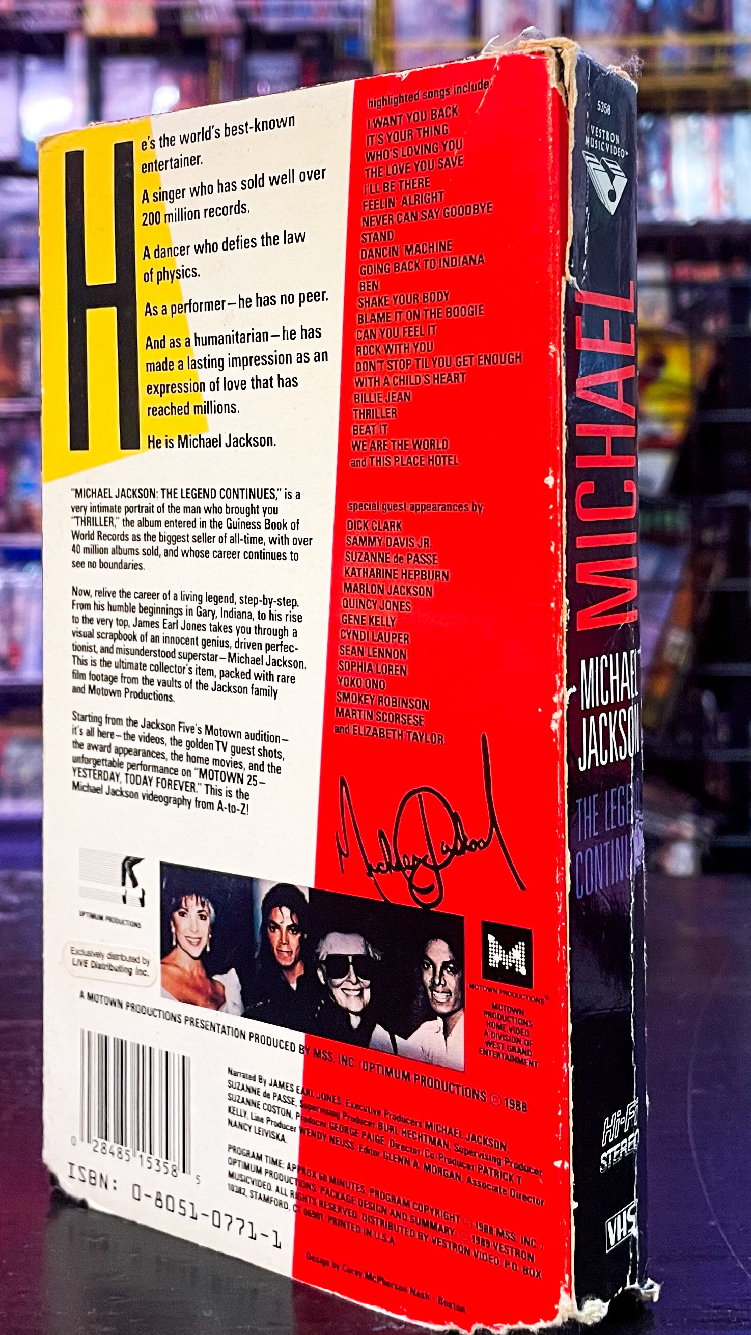 Michael: Michael Jackson The Legend Continues – WHAMMY! Analog Media