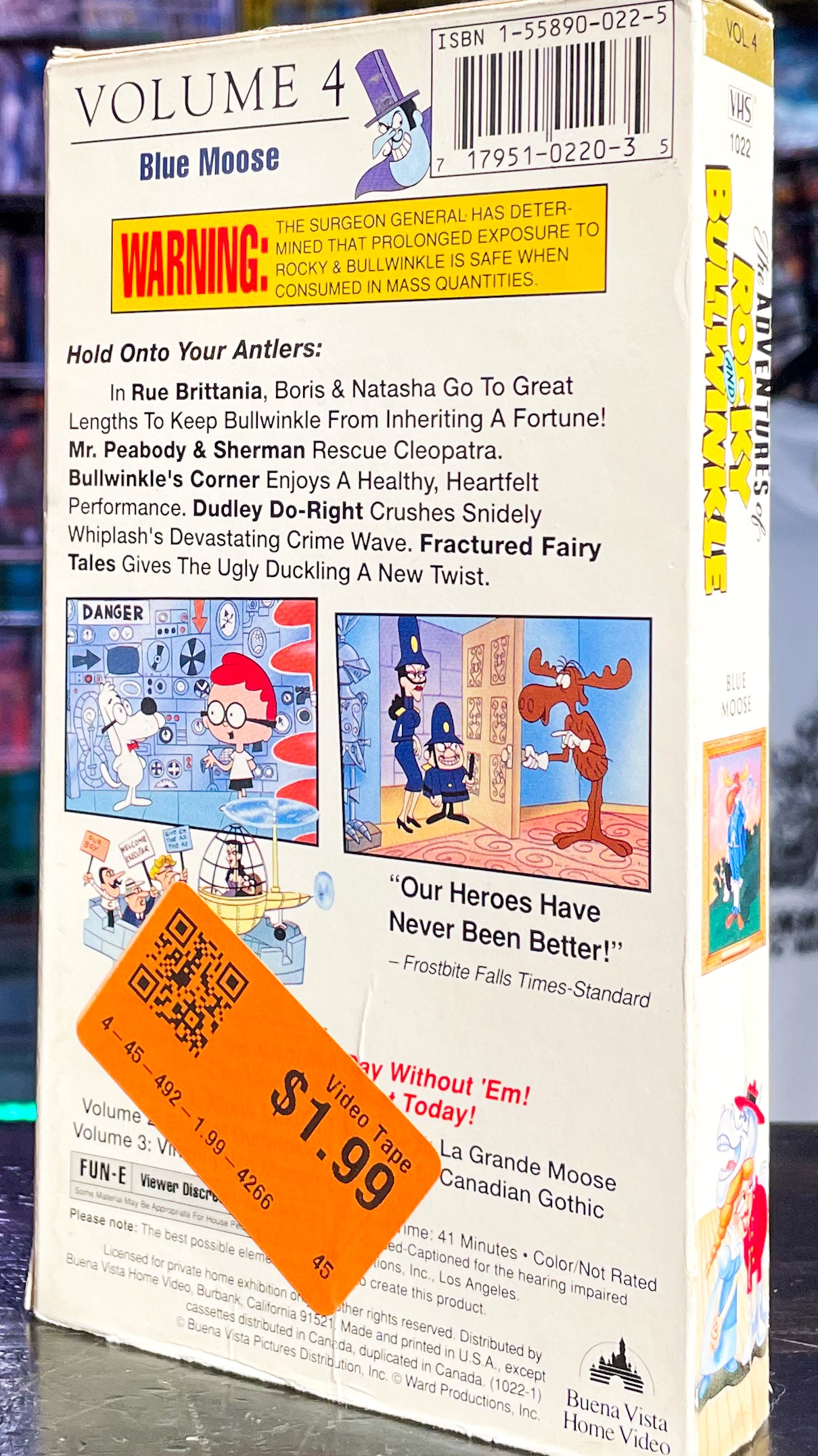 The Adventures Of Rocky And Bullwinkle - Blue Moose
