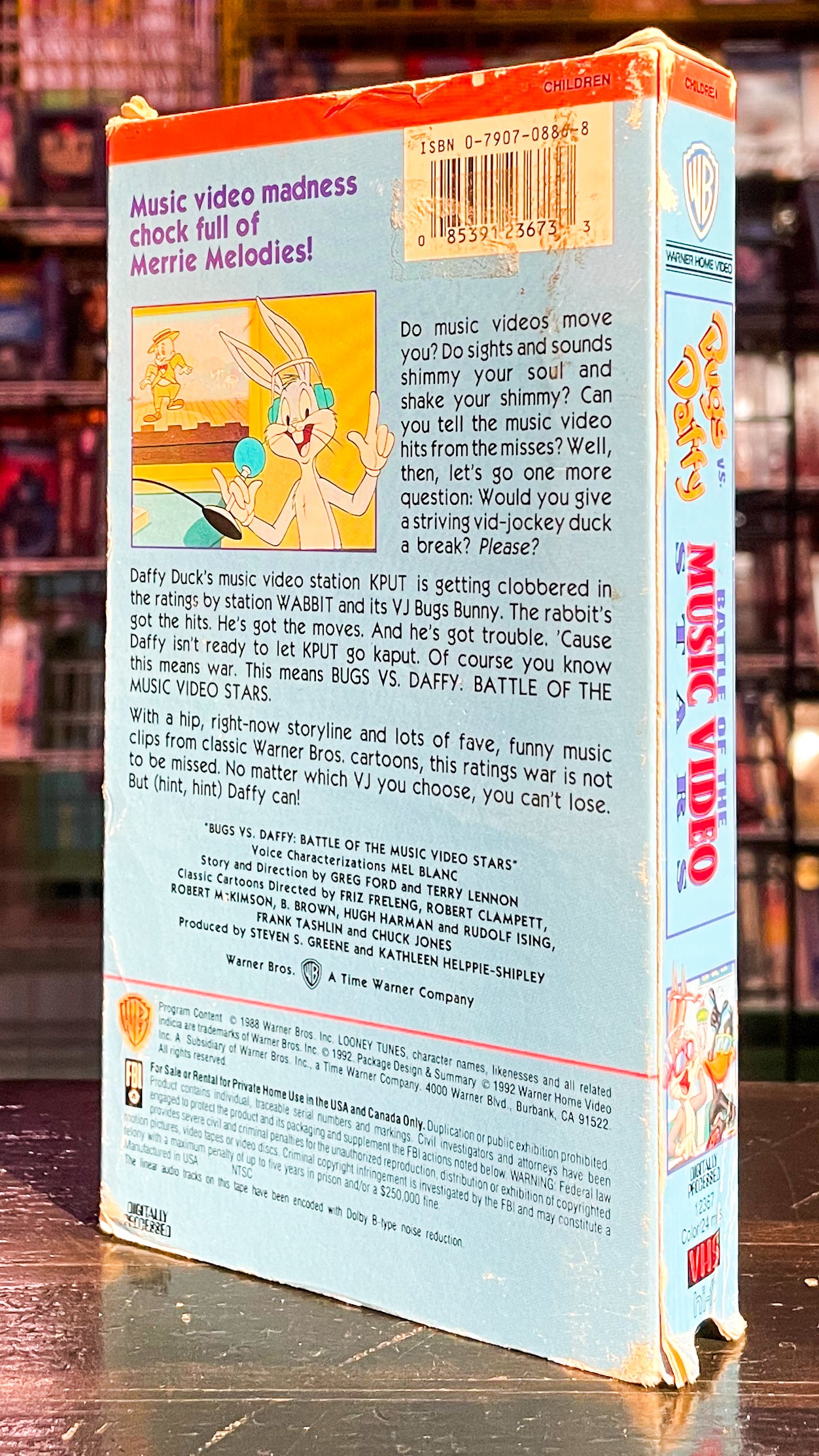 Bugs Vs. Daffy Battle Of The Video Stars