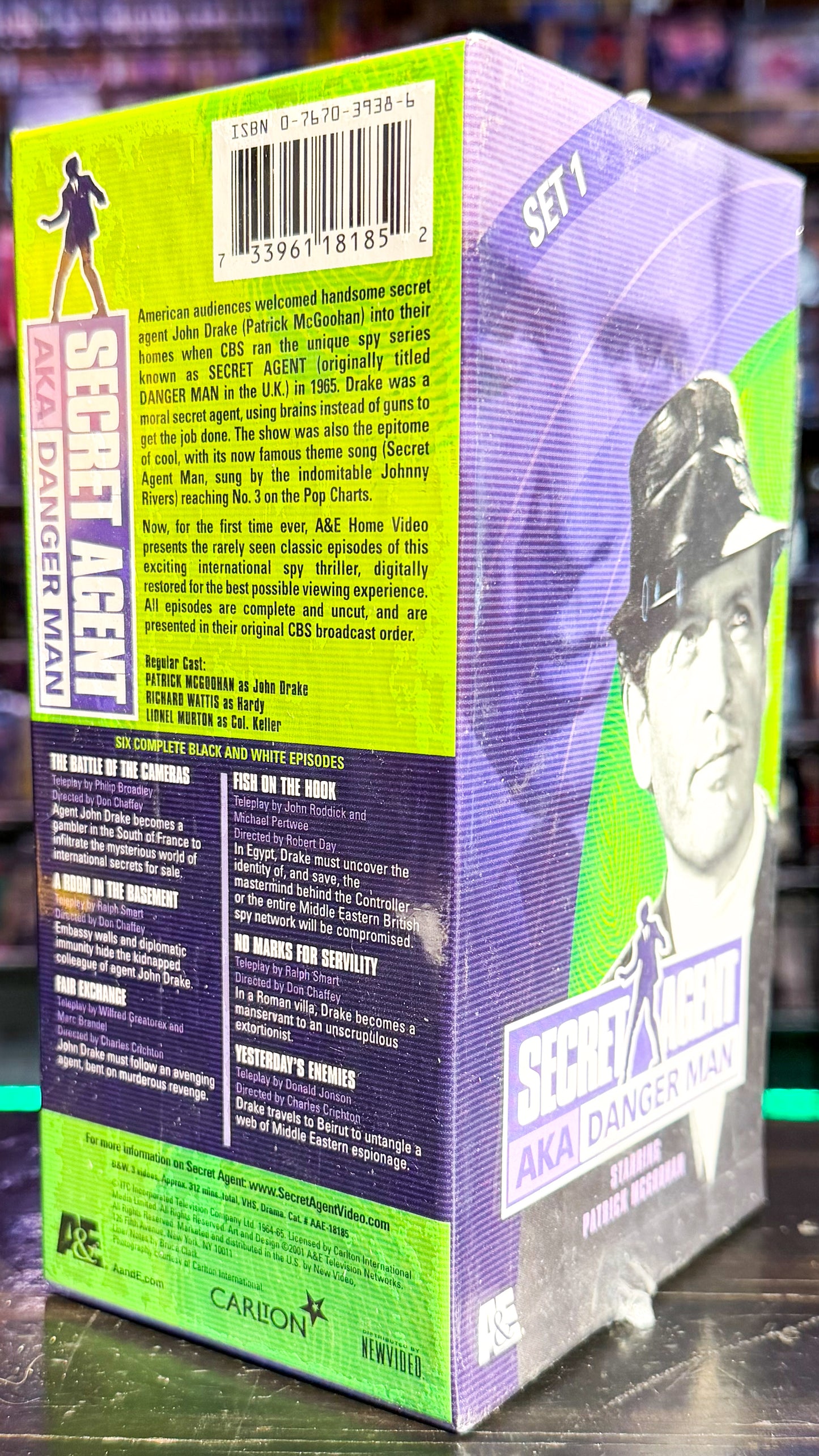 Secret Agent Aka Danger Man 6 EP. Box Set