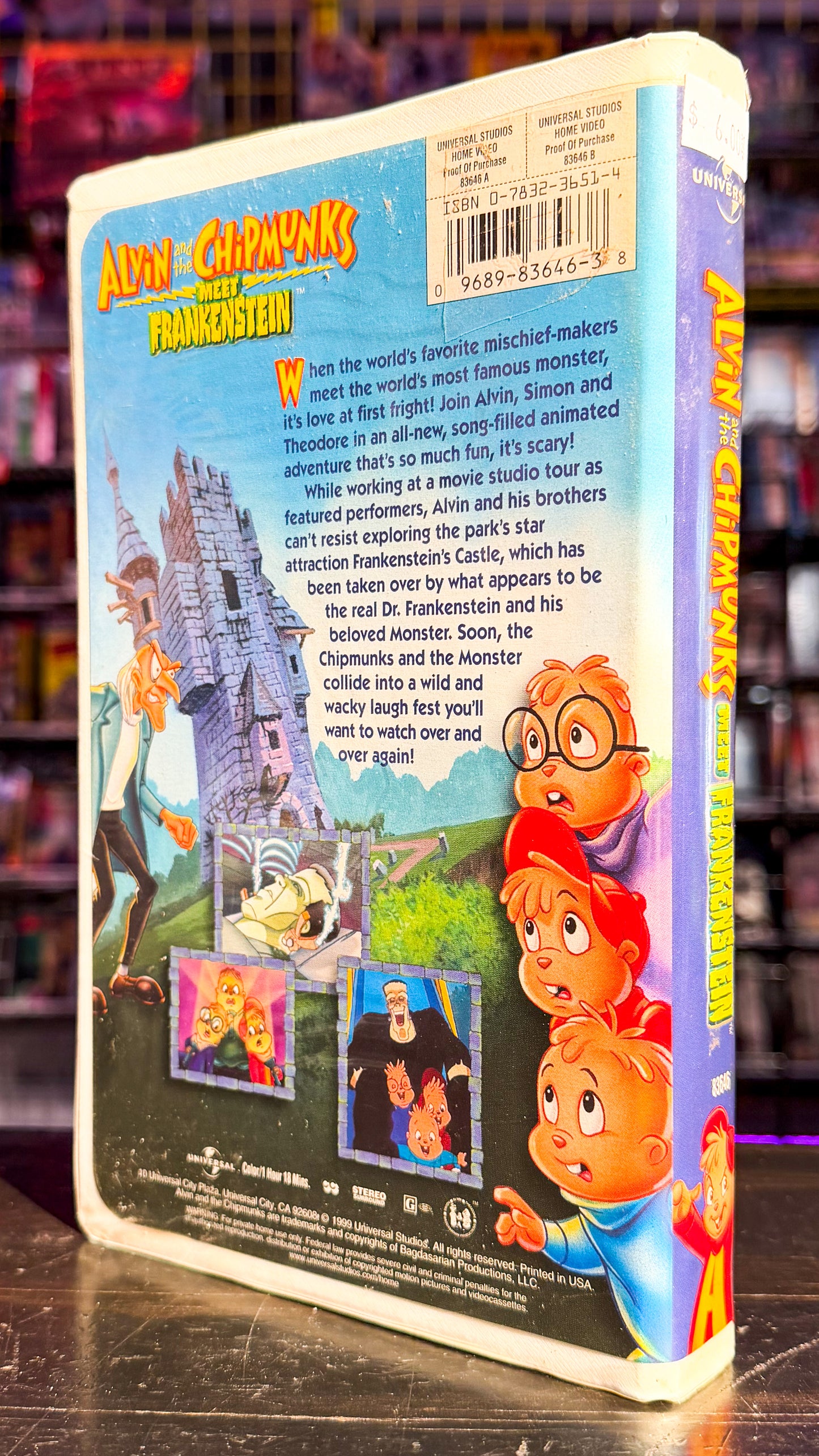 Alvin And The Chipmunks Meet Frankenstein