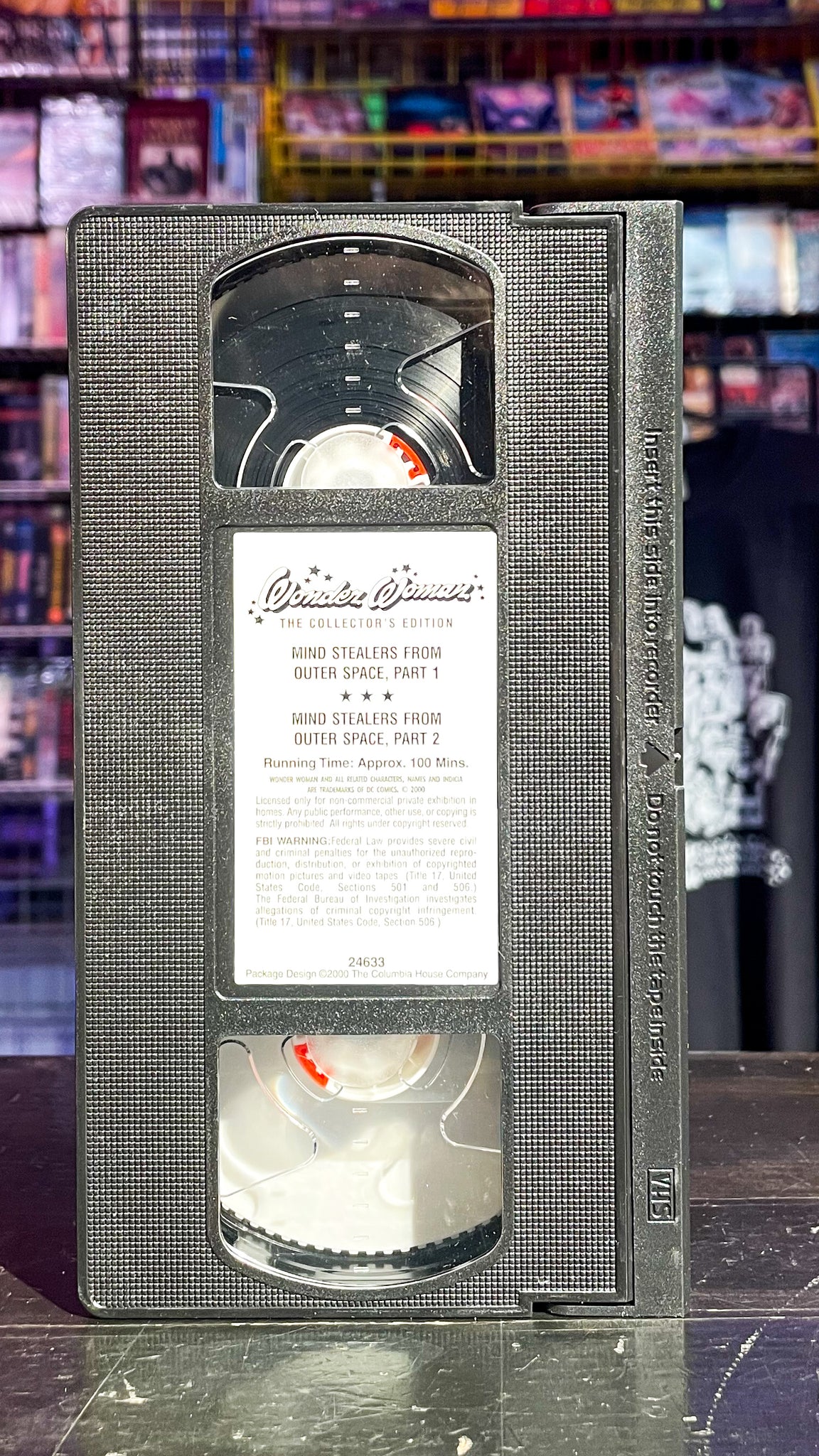 Wonder Woman: Mind Stealers From Outer Space, Part 1 & 2