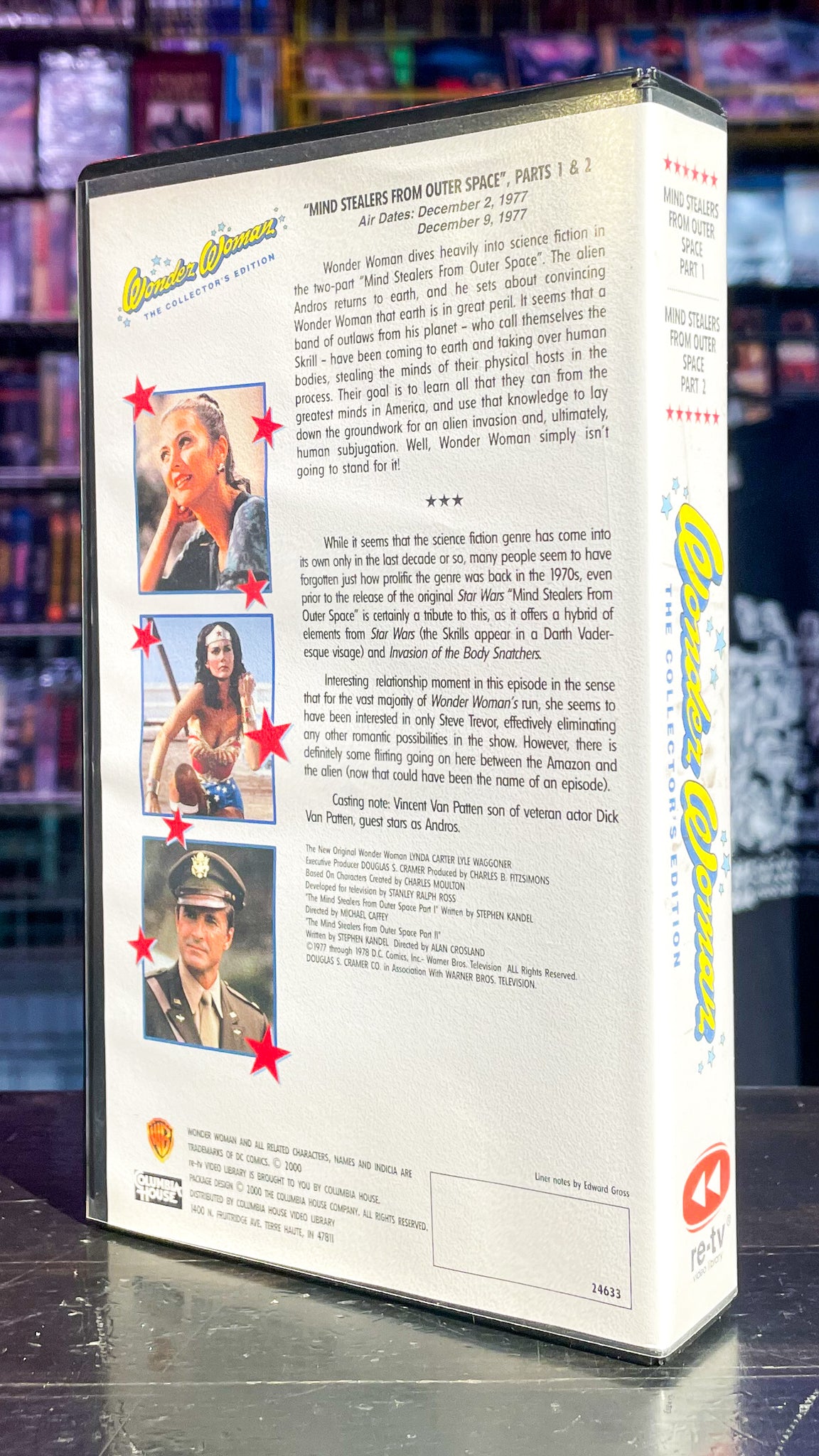 Wonder Woman: Mind Stealers From Outer Space, Part 1 & 2