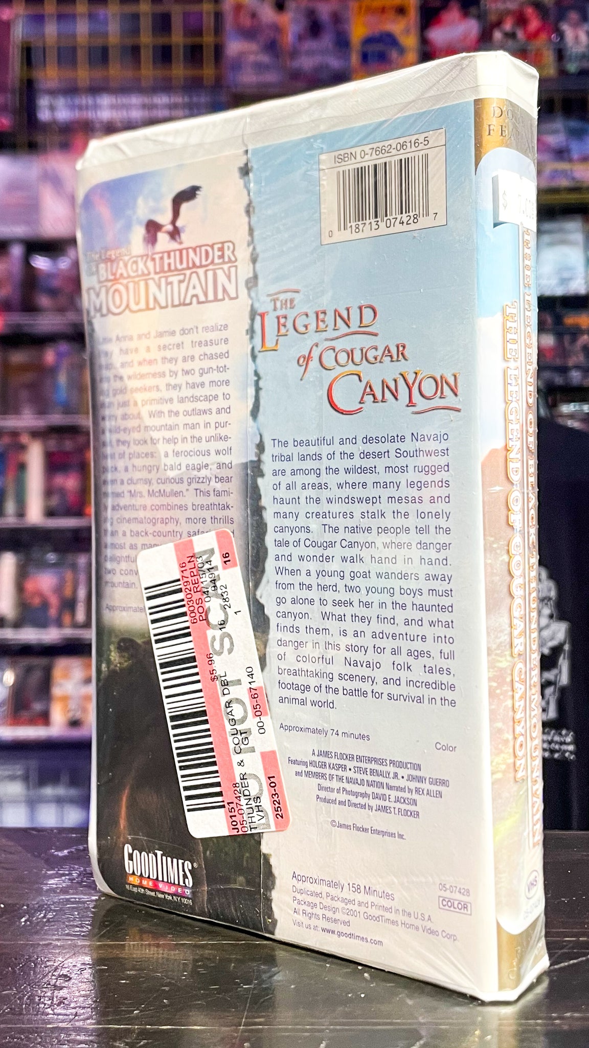 The Legend Of Black Thunder Mountain/ The Legend Of Cougar Canyon