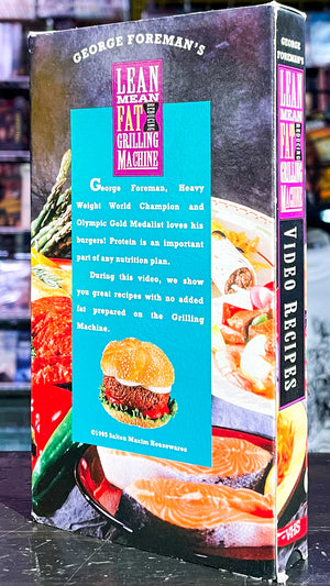 George Foreman’s Lean Mean Fat Reducing Grilling Machine Video Recipes