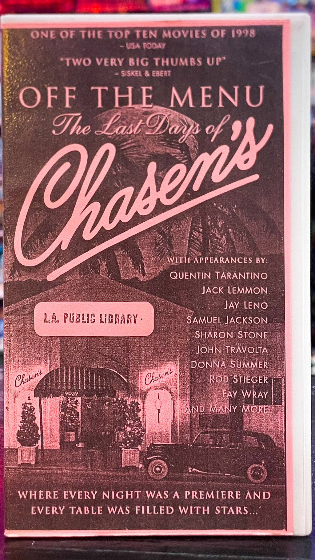 Off The Menu The Last Days Of Chasen’s