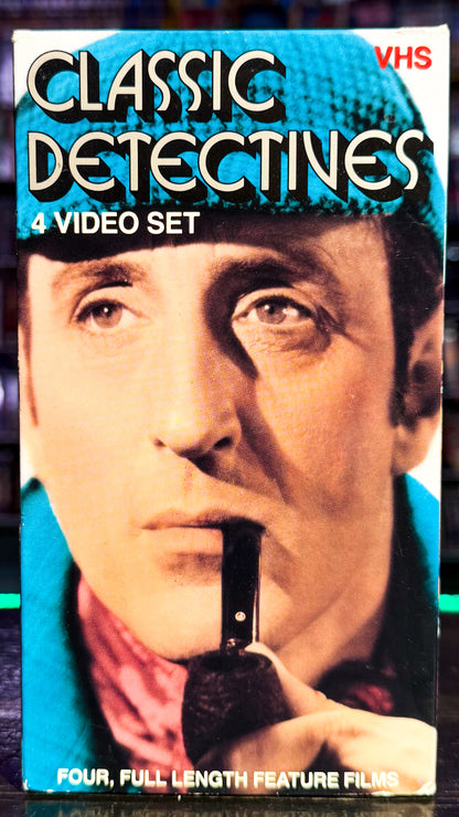 Classic Detectives 4 Video Set: Sherlock Holmes And The Secret Weapons/ Meeting At Midnight/ Sherlock Holmes And The Woman In Green/ Mr. Moto’s Last Warning