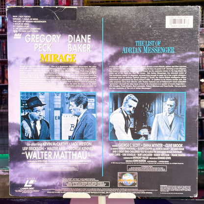 Mirage / The List Of Adrian Messenger LD