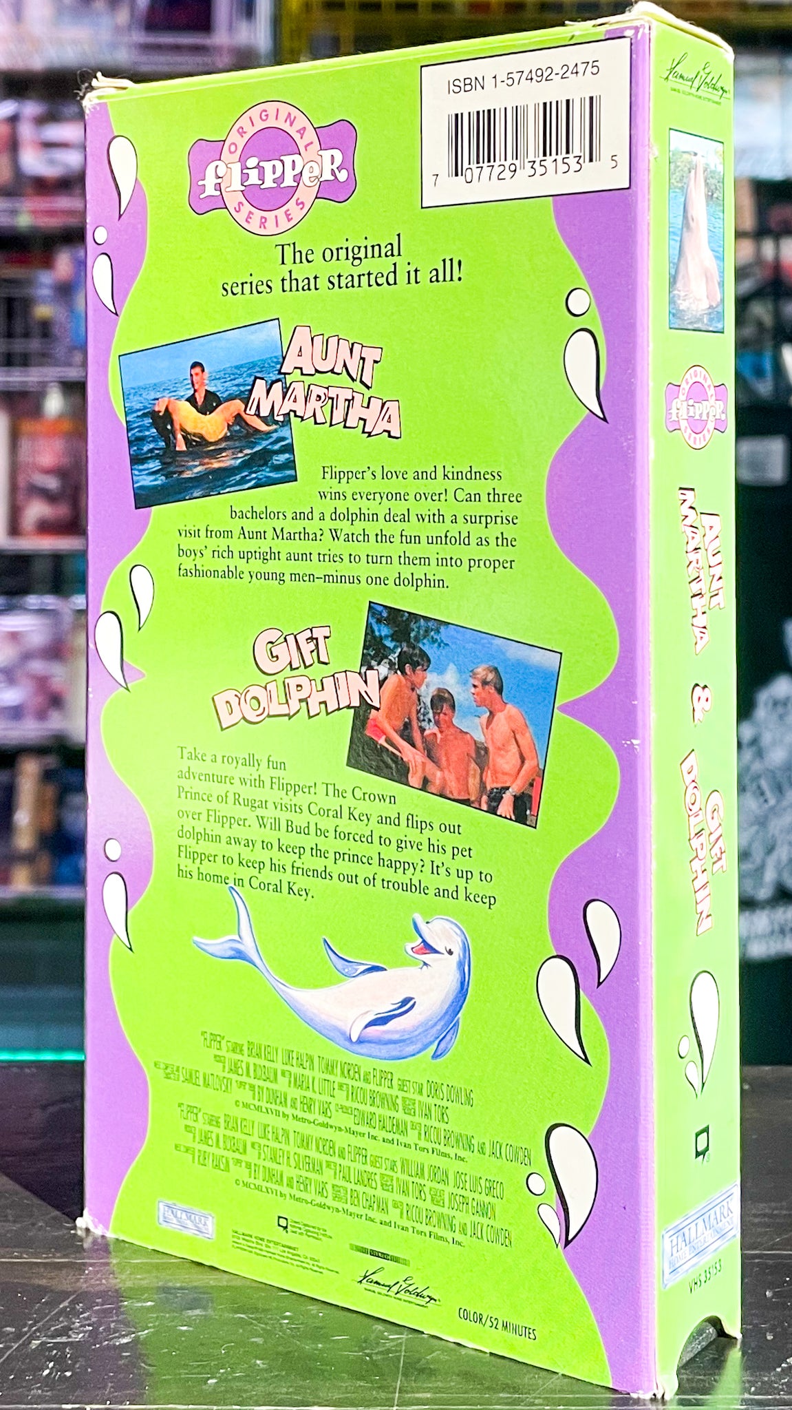 Flipper Aunt Martha & Gift Dolphin