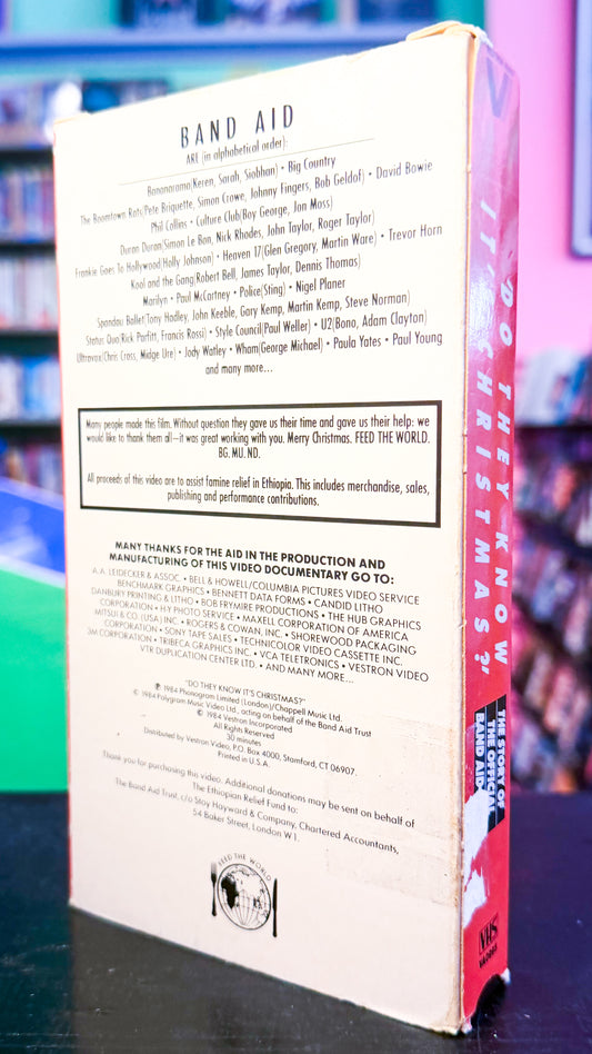 ‘Do They Know Christmas?’ The Story Of The Official Band-Aid Video