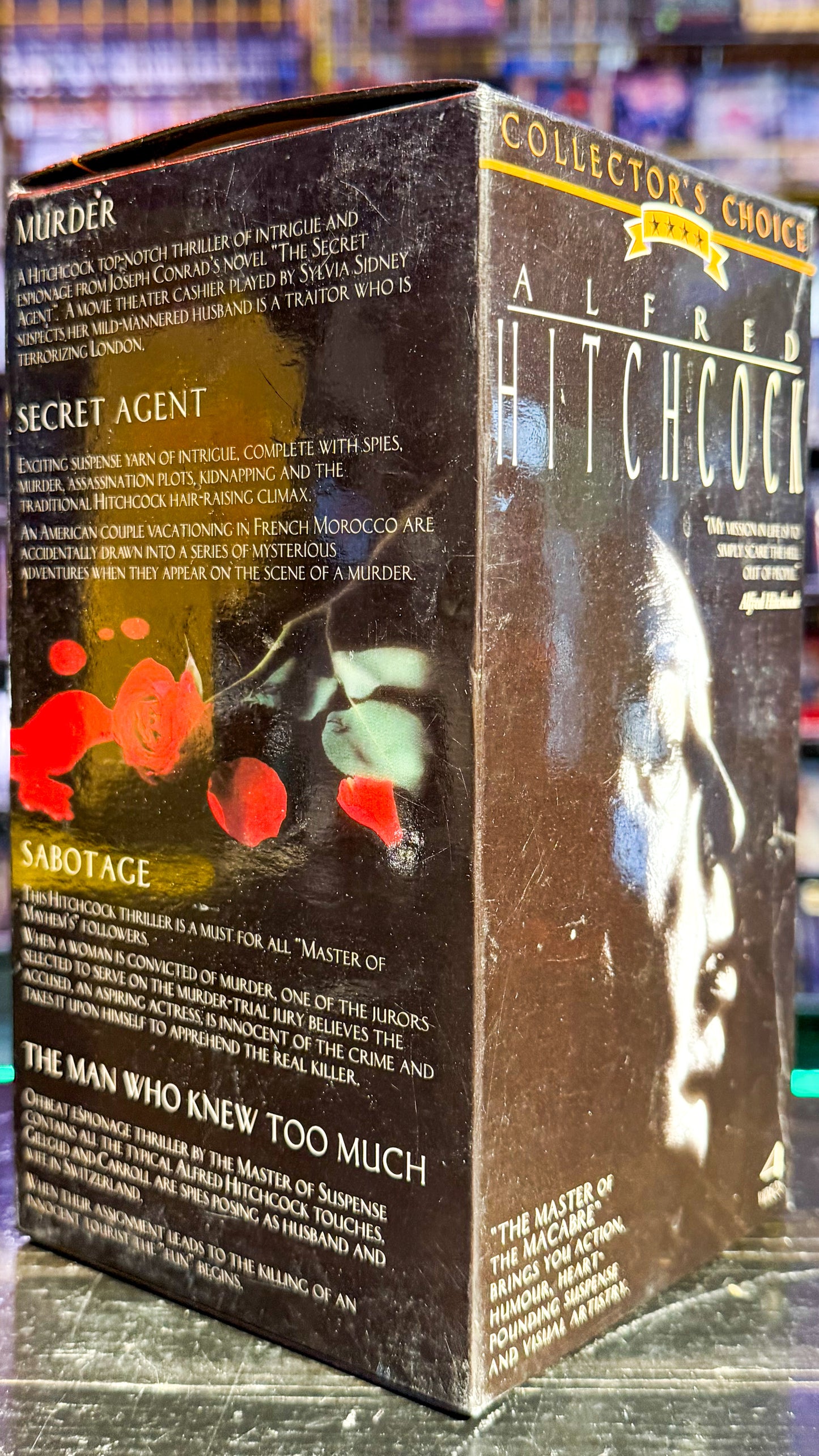 Alfred Hitchcock Collector’s Choice: Murder, Secret Agent, Sabotage, The Man Who Knew Too Much