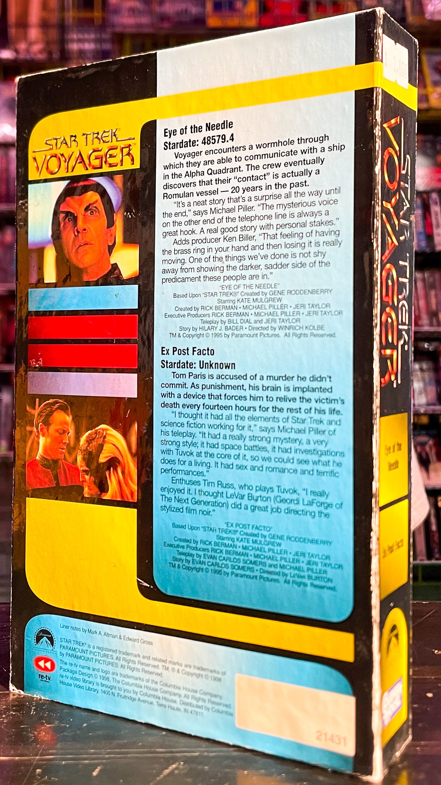 Star Trek Voyager The Collector’s Edition: Eye Of The Needle / Ex Post Facto
