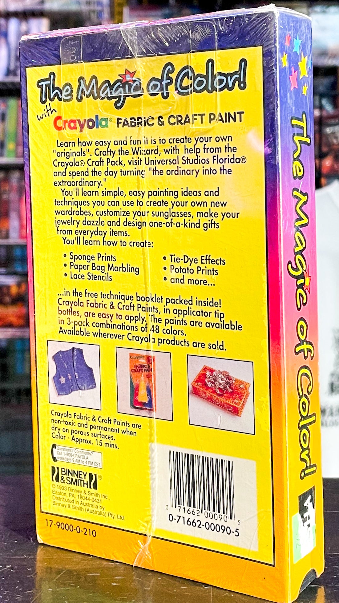 The Magic Of Color! With Crayola Fabric& Craft Paint