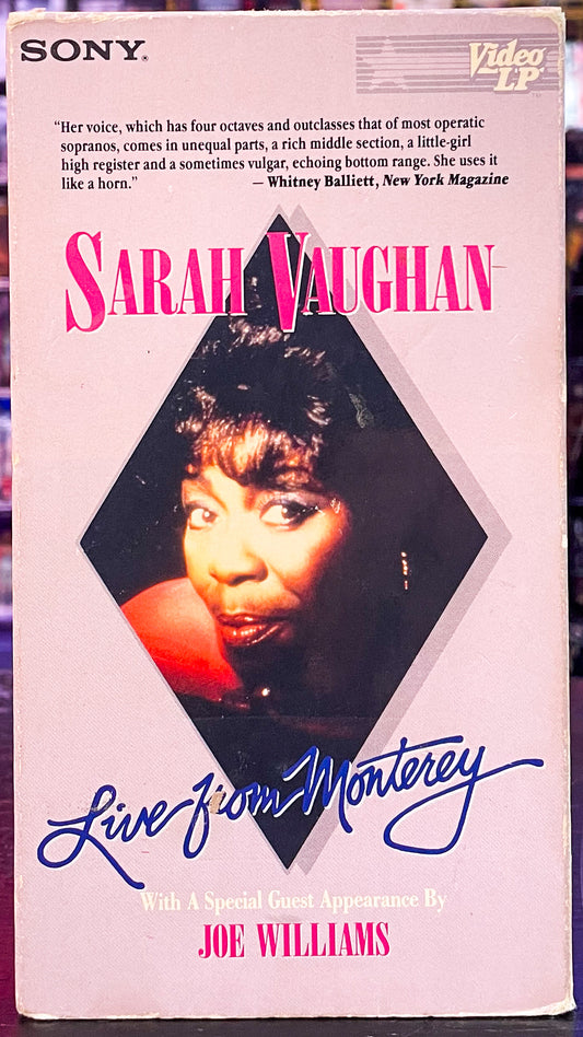 Sarah Vaughan: Live From Monterey