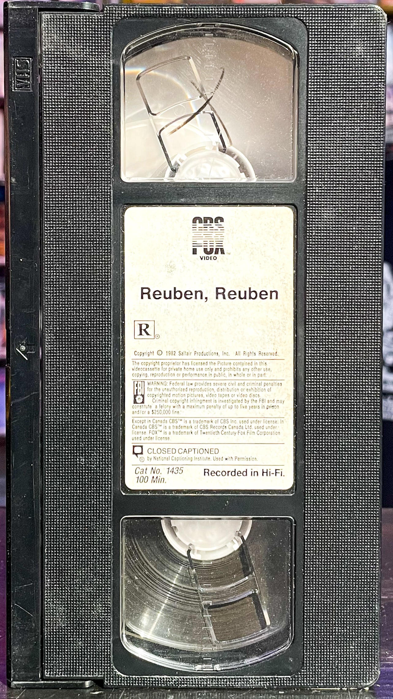 Reuben, Reuben