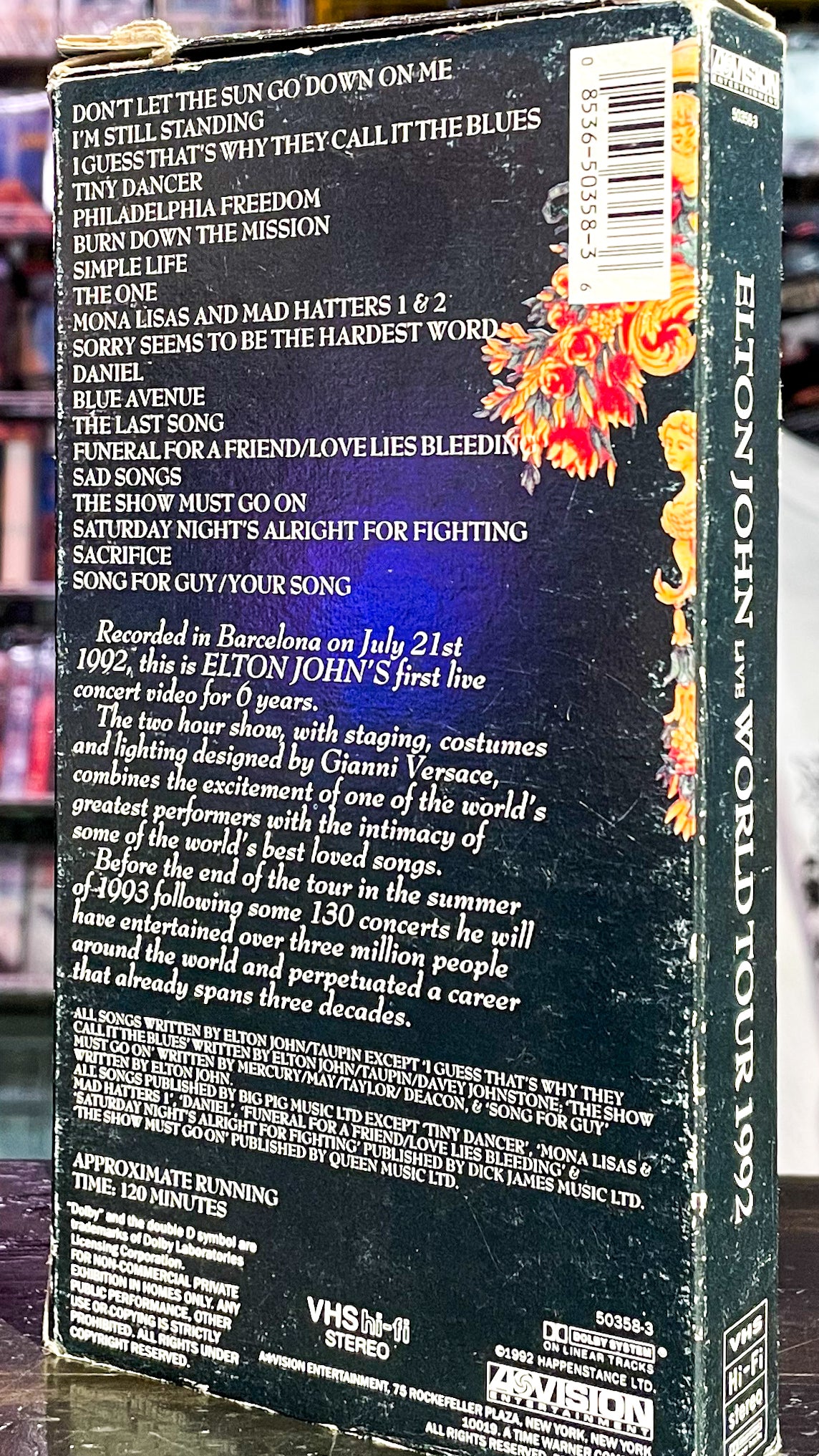 Elton John Live World Tour 1992