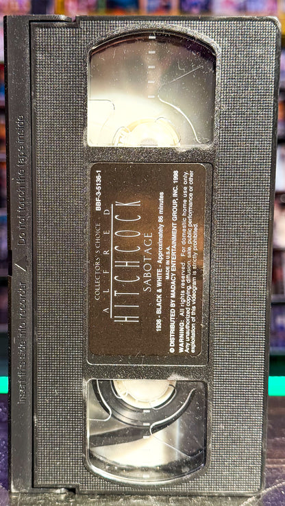 Alfred Hitchcock Collector’s Choice: Murder, Secret Agent, Sabotage, The Man Who Knew Too Much