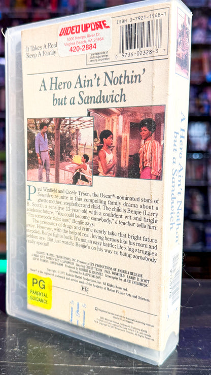 A Hero Ain’t Nothin’ But a Sandwich