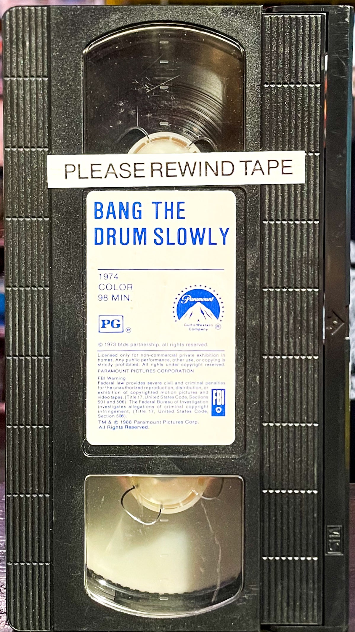Bang The Drum Slowly