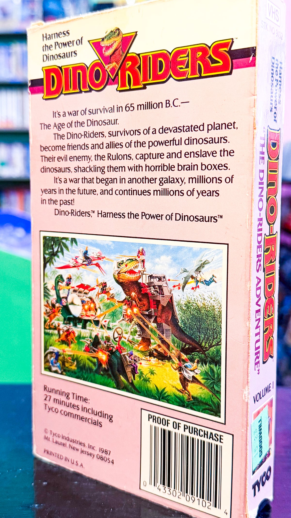 Dino Riders - “The Dino Riders Adventure” Vol 1.