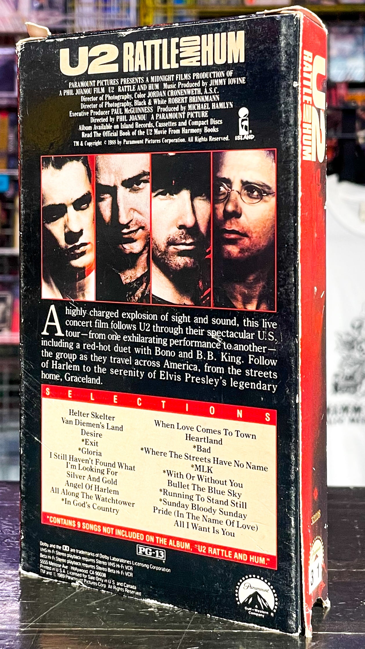 U2 Rattle And Hum