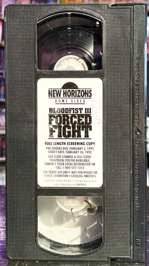 Bloodfist III: Forced To Fight