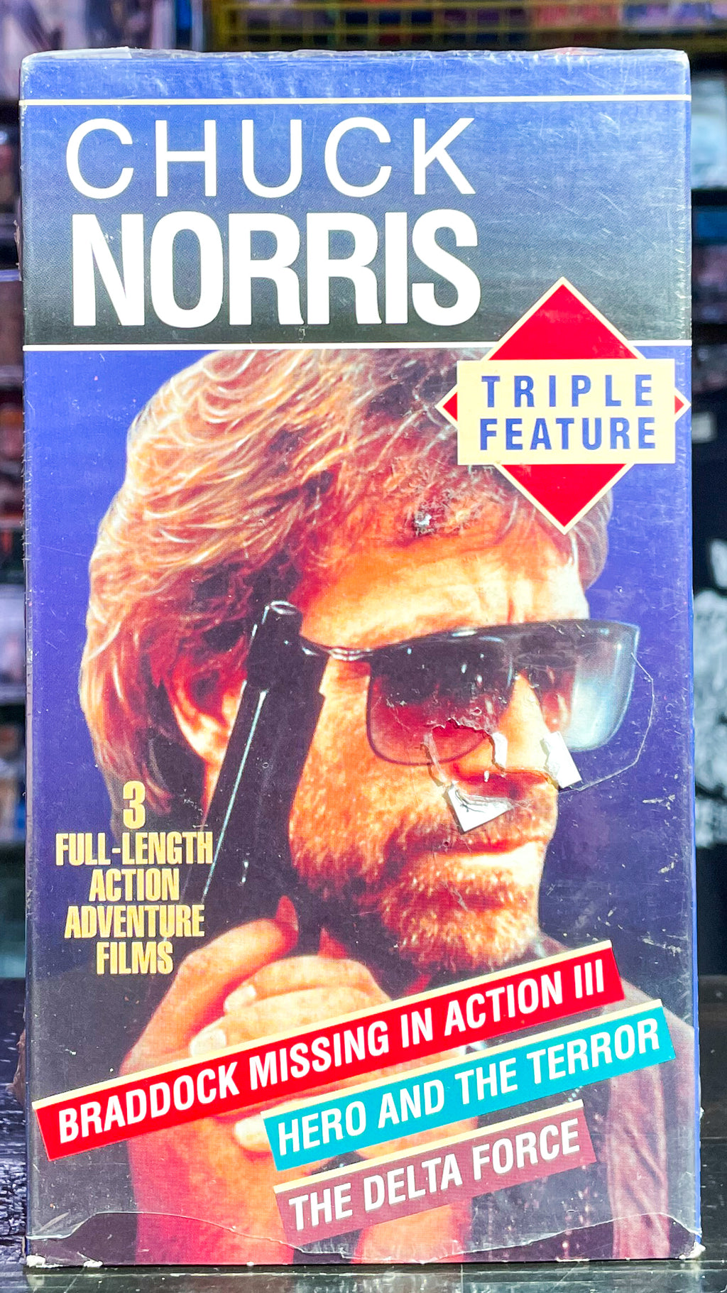 Chuck Norris Triple Feature: Missing In Action 3, Hero & The Terror, The Delta Force