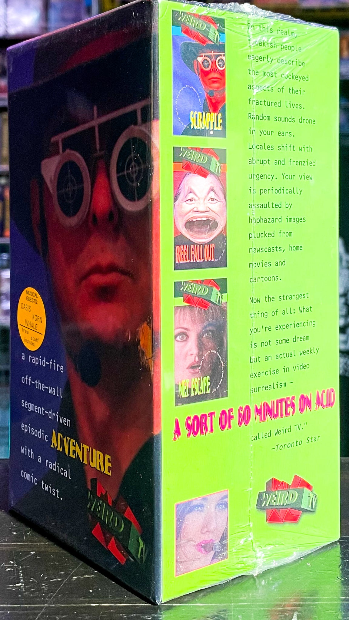 Weird TV: Scrapple, Reel Fall Out, Net Escape