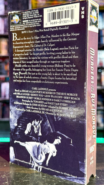 Murders In The Rue Morgue