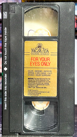 For Your Eyes Only