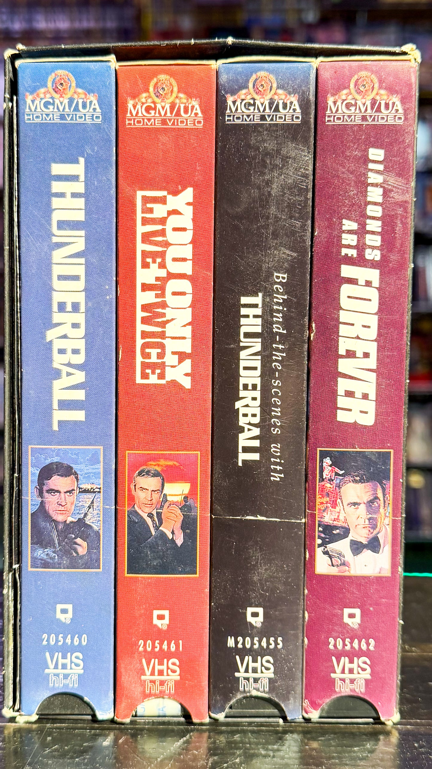 007 Box Set Vol 2. - Behind The Scenes With Thunderball/ Thunderball/ Diamonds Are Forever/ You Only Live Twice