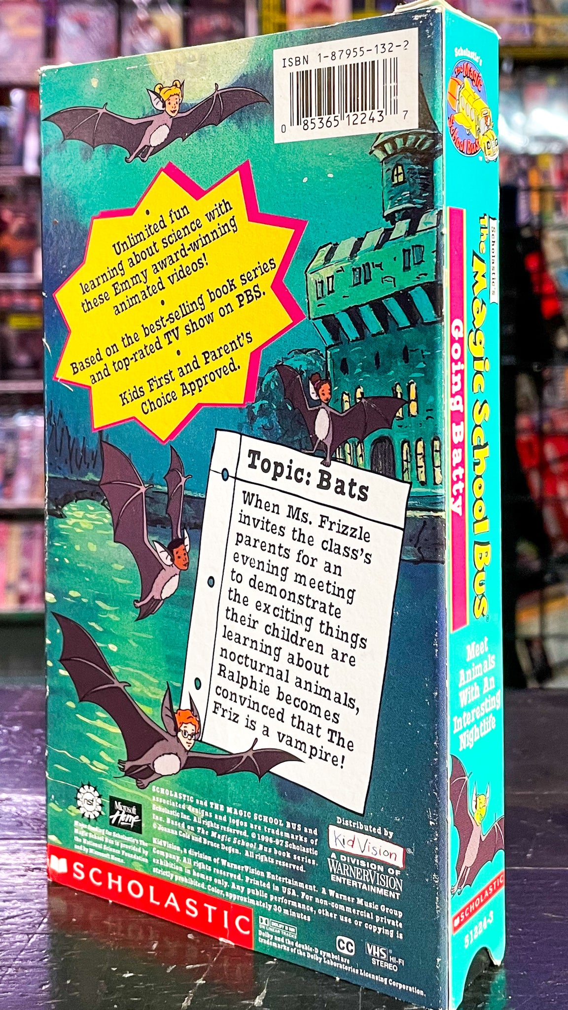 The Magic School Bus Going Batty WHAMMY! Analog Media