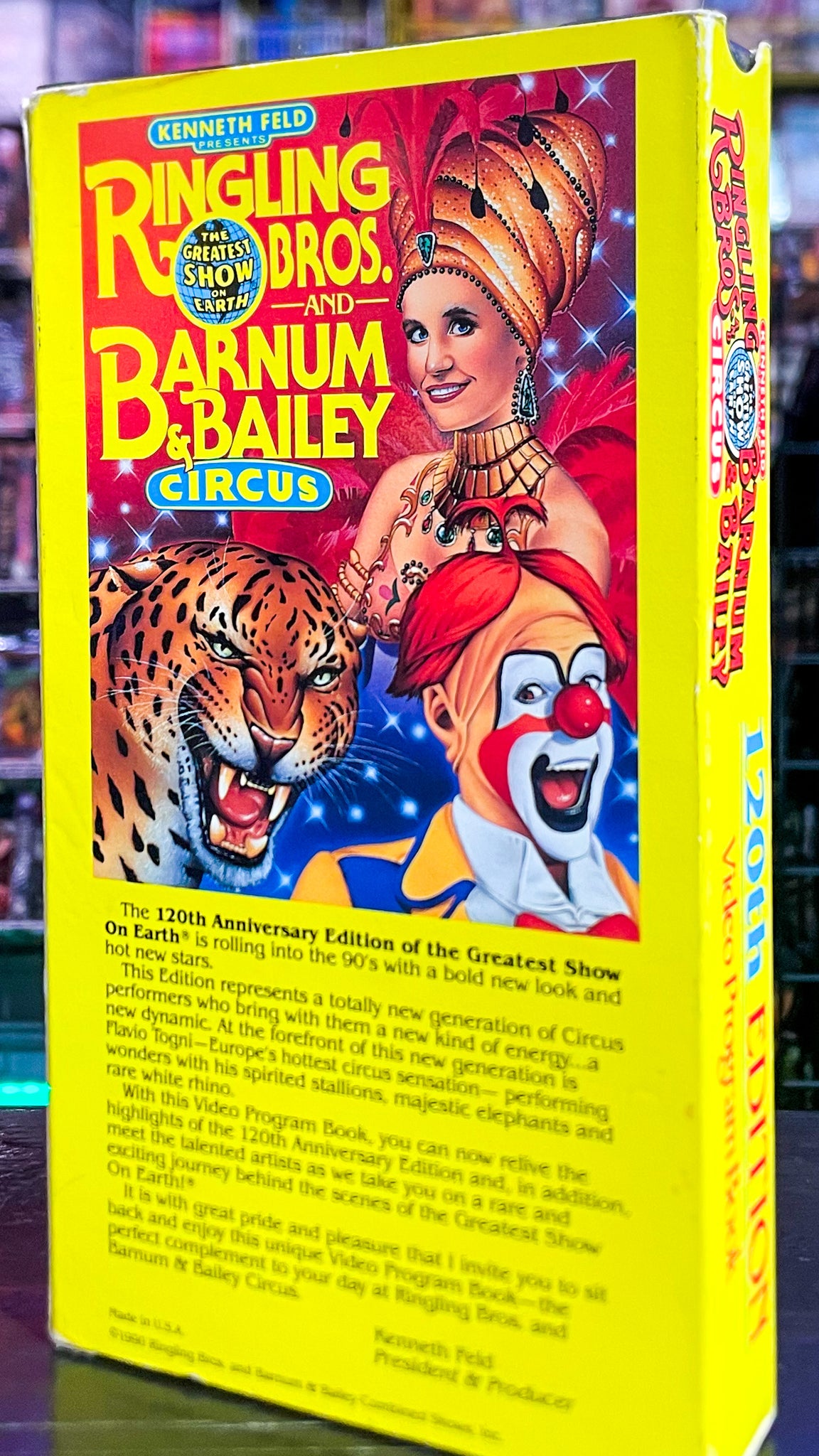 Ringling Bros. And Barnum & Bailey Circus 120th Edition Video Program Book