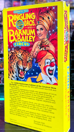 Ringling Bros. And Barnum & Bailey Circus 120th Edition Video Program Book