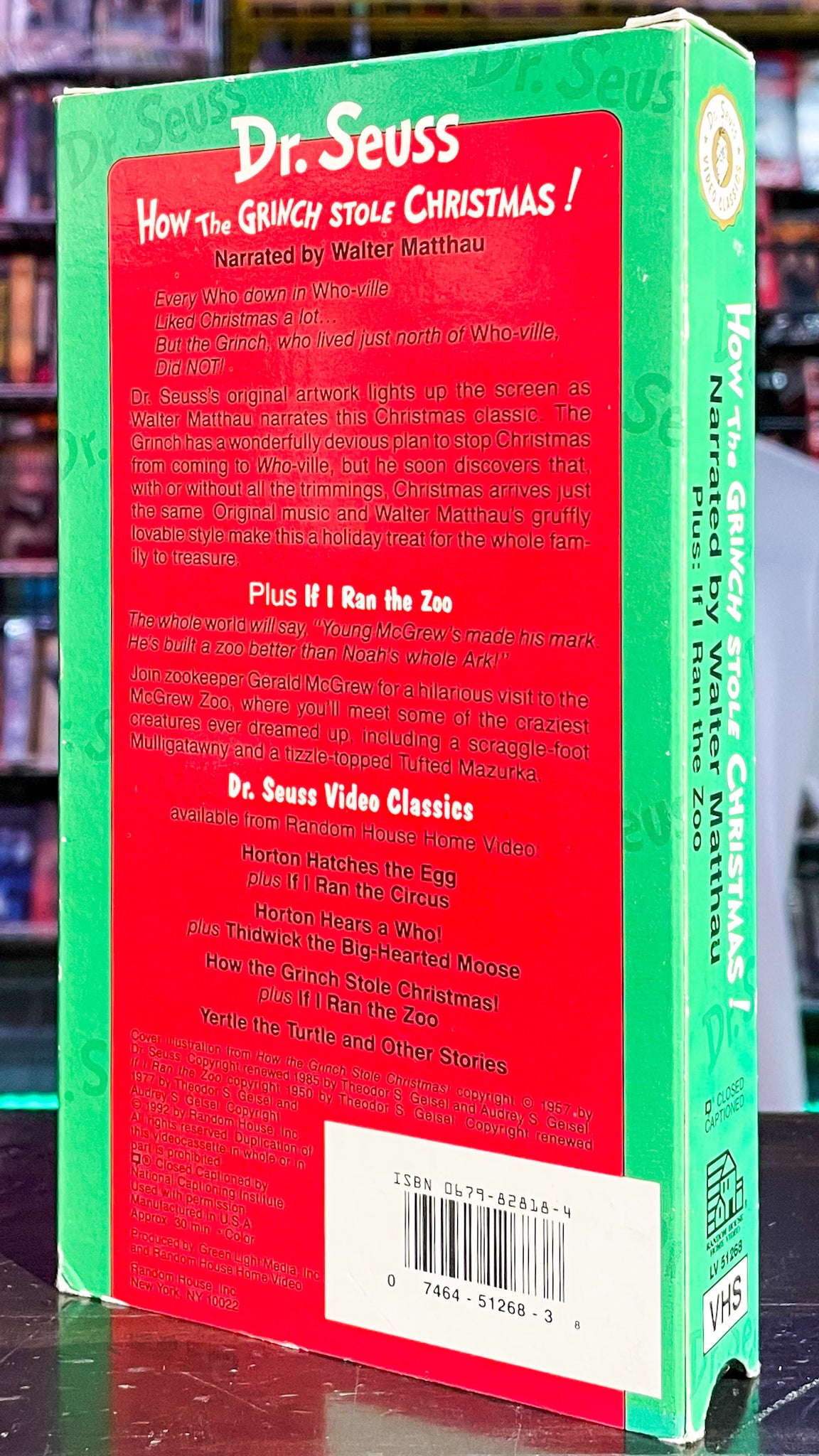 Dr. Seuss How The Grinch Stole Christmas!